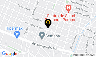Mapa de Superburguer en Cochabamba