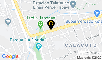 Mapa de Supermercado De Licor en La Paz