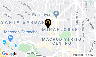 Mapa de Tapitex Bolivia en La Paz