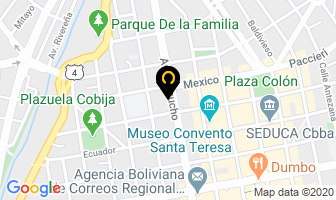 Mapa de Tierra Dulce Srl. en Kilómetro Doce a Cochabamba