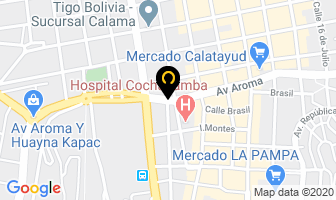 Mapa de Turismo Belen S.r.l. en Cochabamba