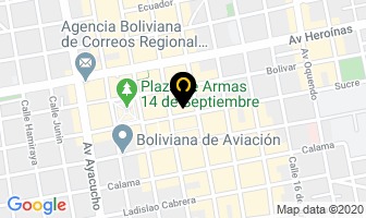 Mapa de Unno Cochabamba en Kilómetro Doce a Cochabamba