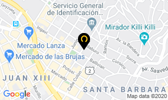 Mapa de Vida Sana en La Paz