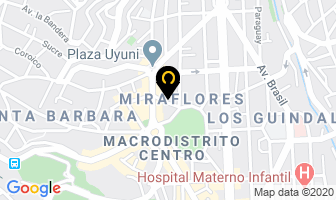 Mapa de Vitrotemp Ltda. en La Paz