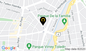Mapa de Vizzio´s en Kilómetro Doce a Cochabamba