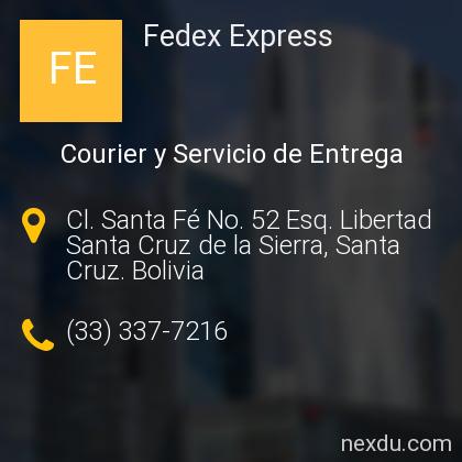 Fedex Express en Santa Cruz de la Sierra Tel fonos y Direcci n