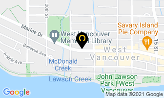 1 City Financial Ltd in West Vancouver map