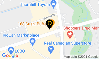 101 Medical Centre in Vaughan map