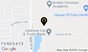 1032201 Alberta Ltd in Airdrie map