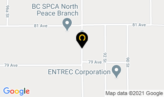 109 Wireline Services Ltd in Fort St. John map