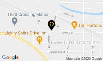 110 Legion Place in Gladstone map