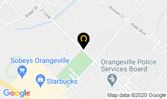 1309742 Ont Ltd in Orangeville map