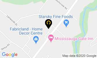 2001 Audio Video in Mississauga map