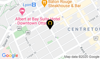 222 Lyon Tapas Bar in Guelph map