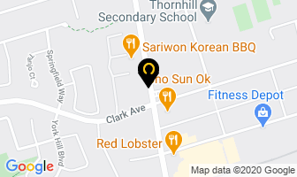 24Hr Thornhill Locksmith in Thornhill map