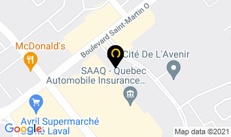 30 Minute Hit in Beauharnois map
