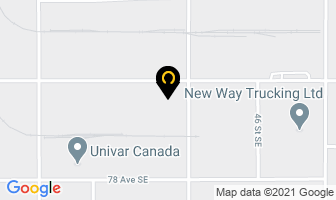 310-Dump Junk Removal & Dumpster Rental in Calgary map