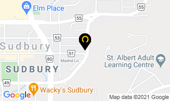 310 Larch St Clinic in Sudbury map