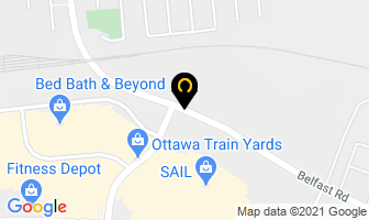 360 Advanced Security Corporation in Ottawa map