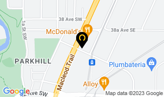 365 Acupuncture And Massage in Calgary map
