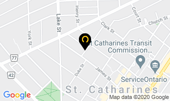 392091 Canada Inc. in St. Catharines map