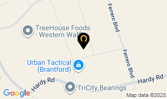 3D Mechanical in Brantford map