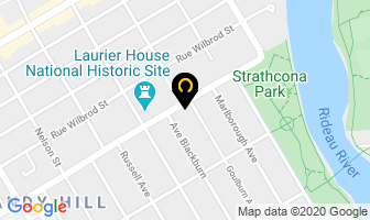 400 Laurier East in Guelph map