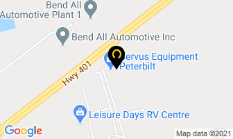 401 Trailers Inc in Ayr map