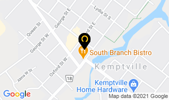 416 Tire Service in Kemptville map