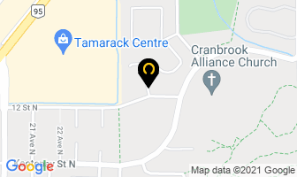 435716 B C Ltd in Cranbrook map