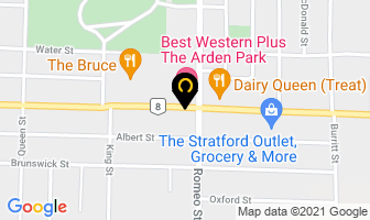 436550 Ontario Ltd in Stratford map