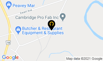 5084 Shaver Inc in Brantford map