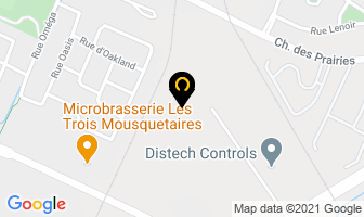6067816 Canada Inc in Brossard map