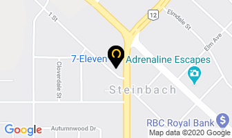 7-Eleven in Steinbach map