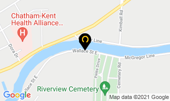 780 Wallace Ltd in Wallaceburg map