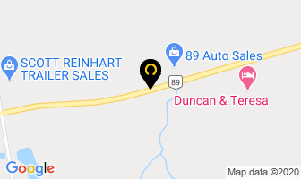 89 Auto Sale in Shelburne map