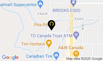 8Th Avenue Eyecare Inc in Brooks map
