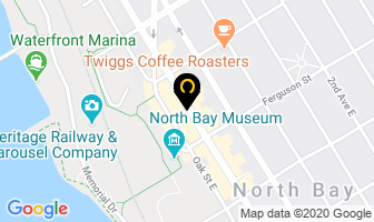 9 Lives Design in North Bay map