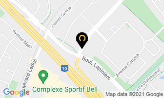 91325597 Quebec Inc in Brossard map