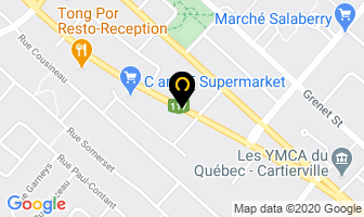 9220-1433 Qu&eacute;bec Inc in Montreal map