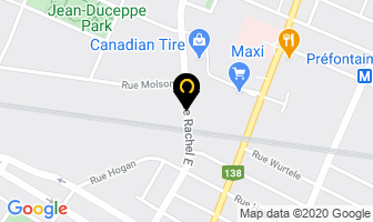 9248-8576 Quebec Inc in Montreal map