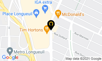 9282-6791 Quebec Inc in Longueuil map