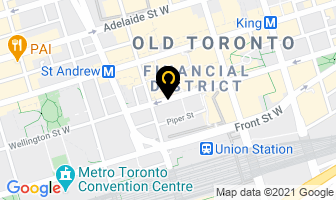 95 Wellington W in Toronto map