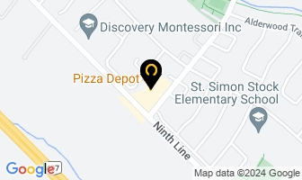 9Th Line Dental in Mississauga map