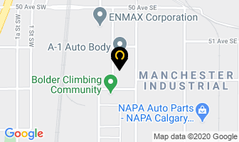 A-1 Used Auto Parts in Calgary map