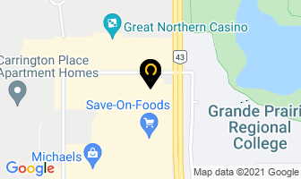 A 2 Zee Kitchen Supplies 2012 Ltd in Grande Prairie map