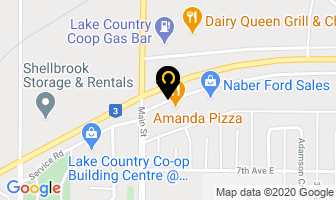 A & A Trading Ltd in Shellbrook No. 493 map