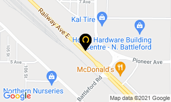 A & M Auto Centre in North Battleford map