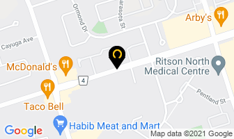 A & M Sales in Oshawa map