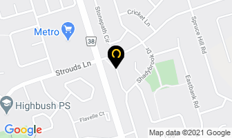 A & R Marble & Tile Contractors in Pickering map